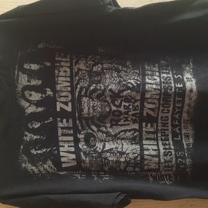 White Zombie Band Tee